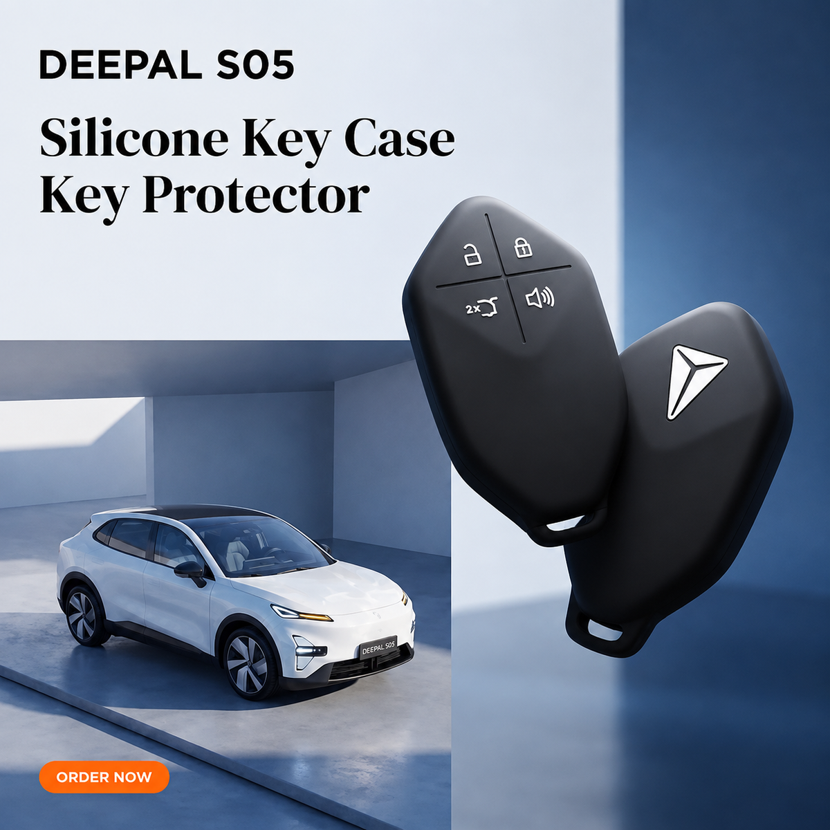 Deepal S05 Silicone Key Case | Premium TPU Key Cover & Key Protector