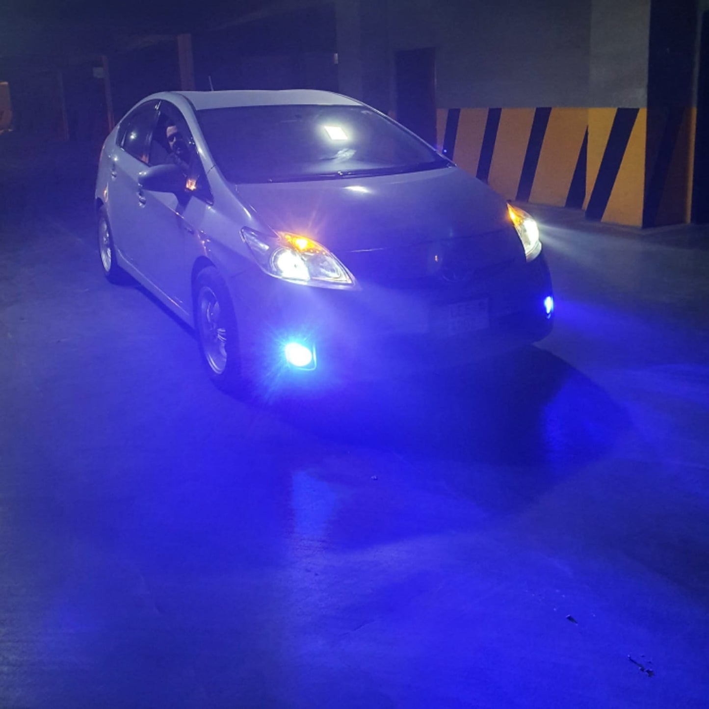 4 Colors Switch Back Fog Led Light With Flash H11  and - 2 PCs