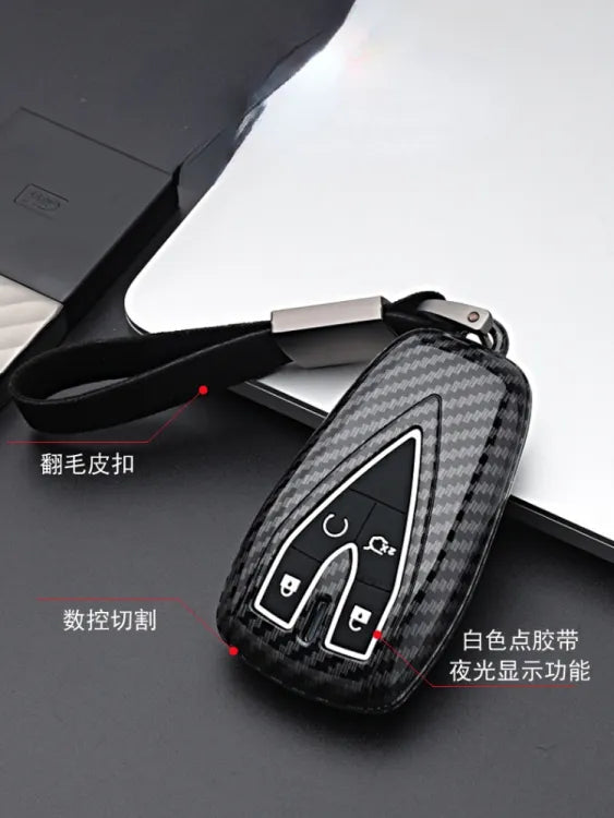 Premium quality carbon fiber key cover