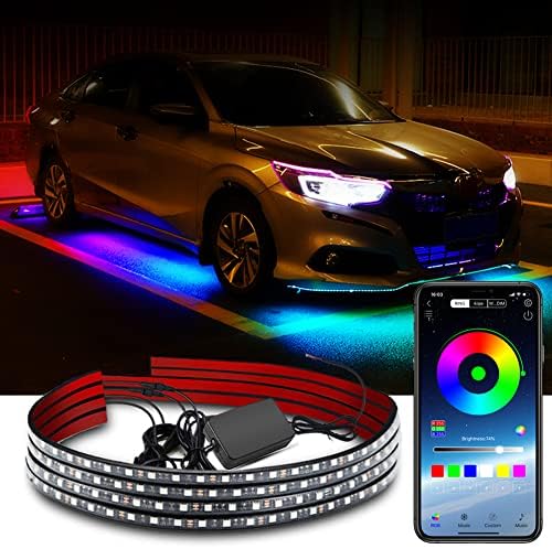 Universal car dynamic style under glow lights water proof