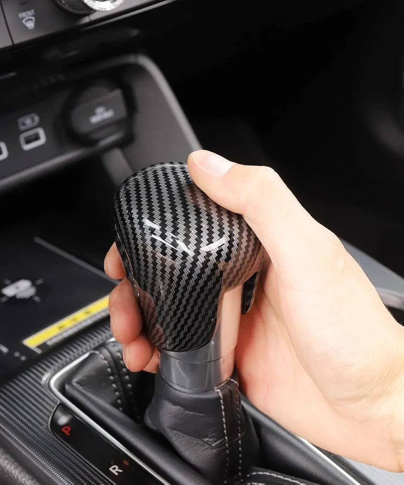 Honda civic x gear knob cover carbon fiber 2016-2021