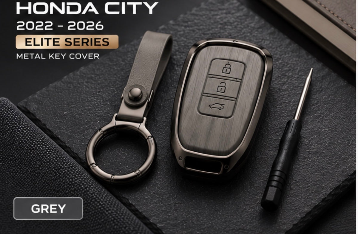 Honda City 2022–2026 Elite Series Metal Key Covers