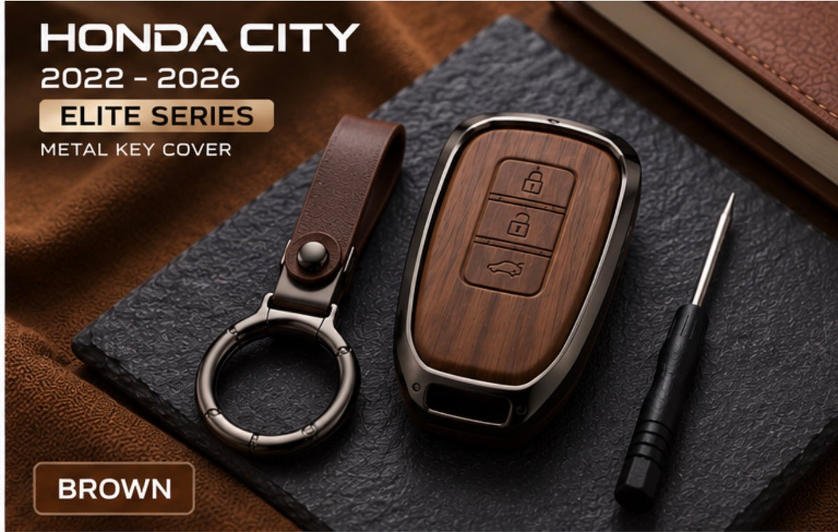 Honda City 2022–2026 Elite Series Metal Key Covers
