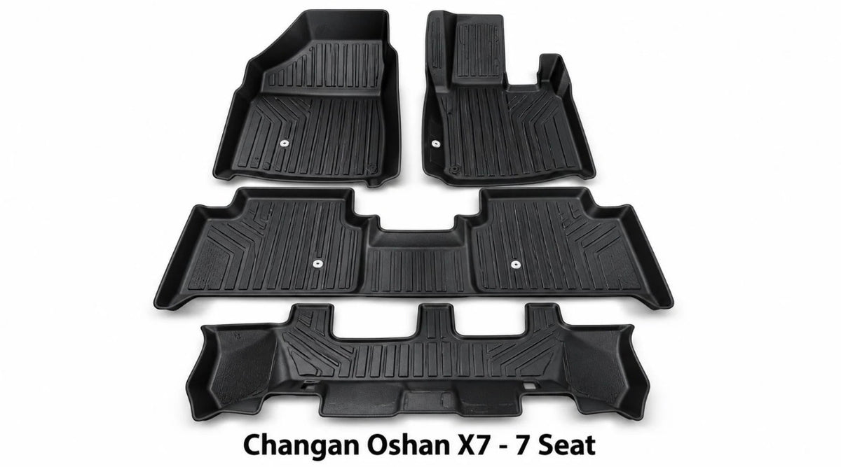 Changan Oshan X7 7-Seater Premium TPE Floor Mats – All Weather Custom Fit