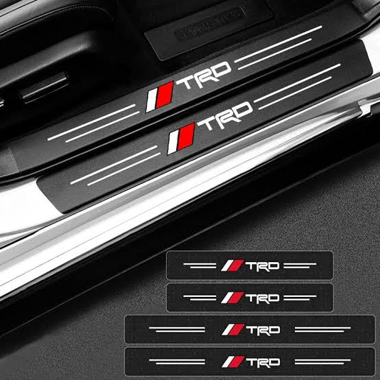 Textured Car Door Sill Protector 4pcs set