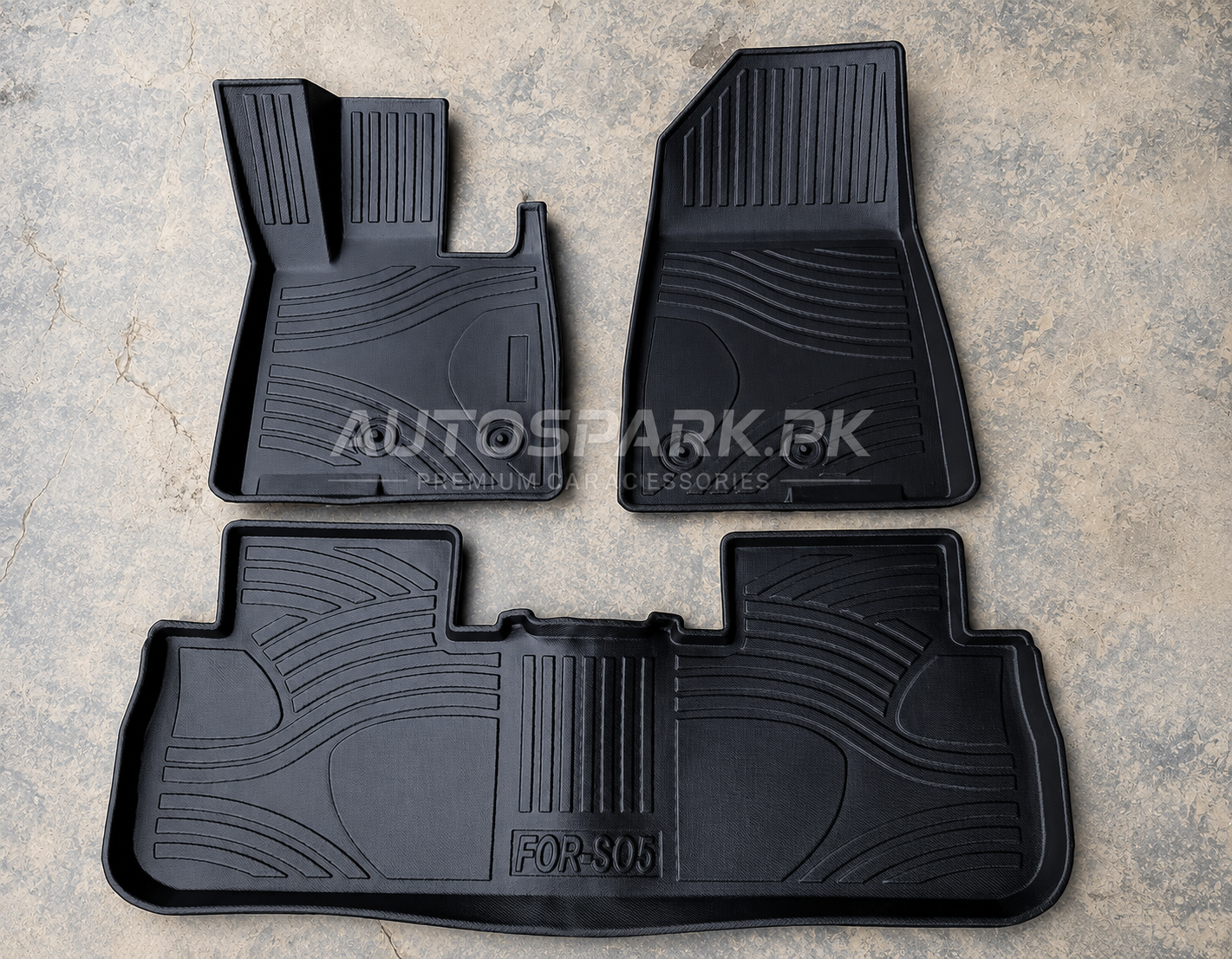 Depal S05 TPU floor mats 3pcs set