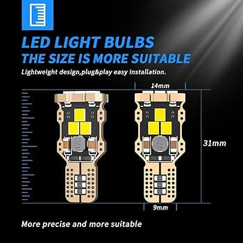 T10 LED parking bulb 9 led - Super bright led parking bulb canbus