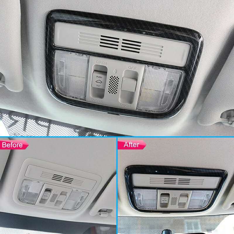 Honda civic reading light trim carbon 1pc model206-2021