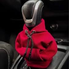 Car gear knob hoodie cover