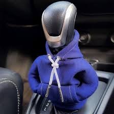 Car gear knob hoodie cover