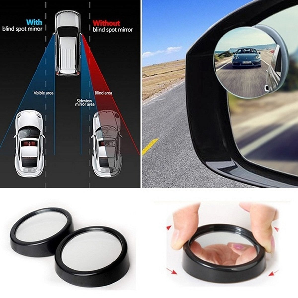 Cars Blind Spot Mirror 1 Set