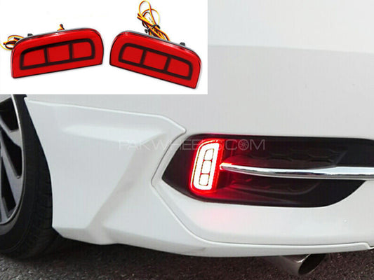 Honda civic x back bumper lights
