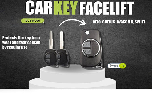 Suzuki Alto 2014 2025 /Cultus/Wagon R/Swift Flip Key Case Kit