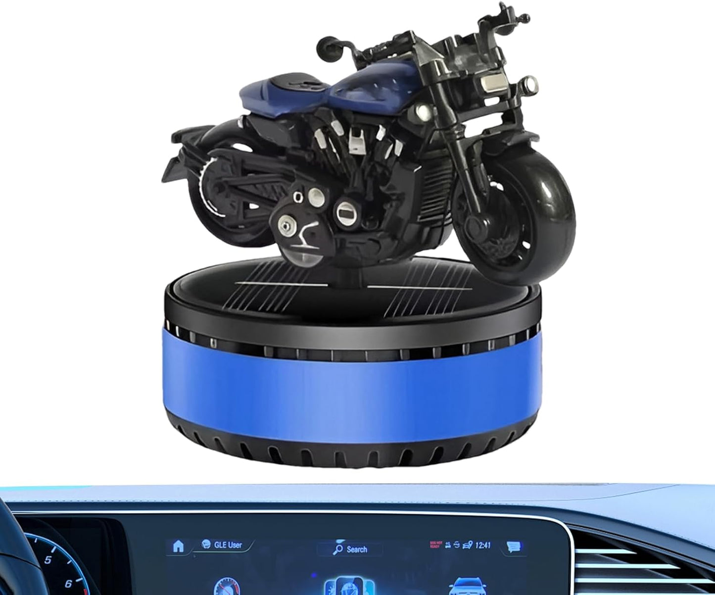 Universal Solar Harley Bike Car Perfume Air Freshener 360°