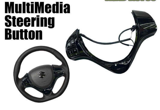 Suzuki Alto 2014 2025 660cc Steering Multimedia Buttons with Spiral Cable (Complete Set