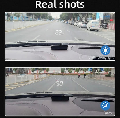 Universal M3 OBD2 HUD Digital Speedometer – Car Head Up Display