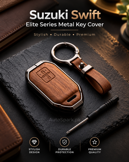 Suzuki Swift Elite Series Metal Key Cover model 2022-2026