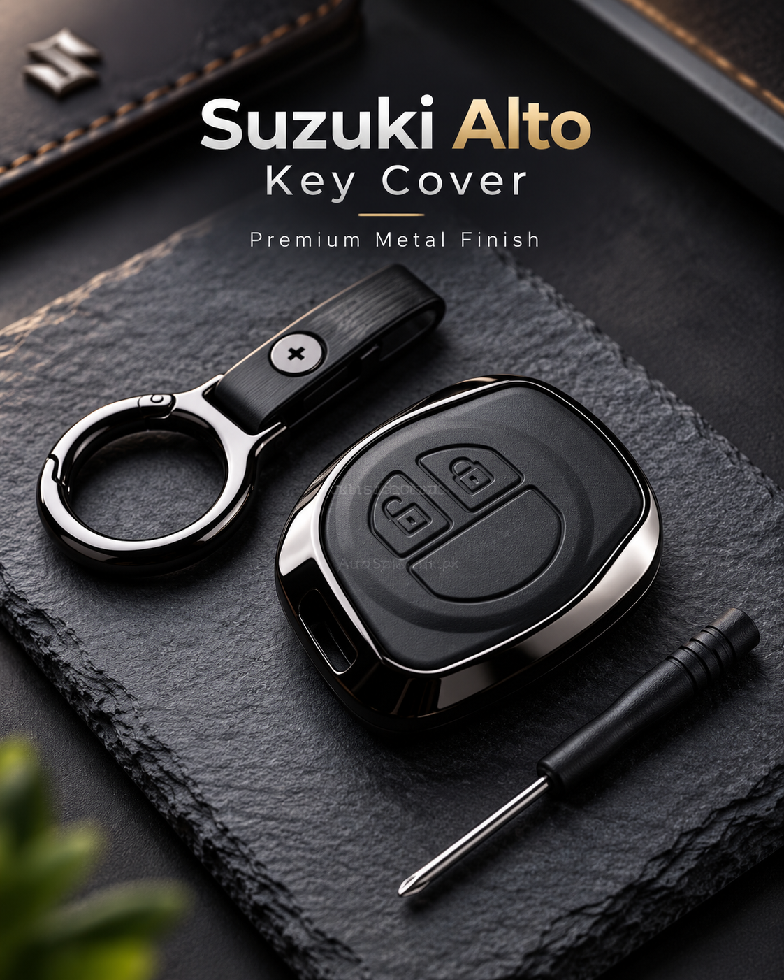 Suzuki Alto Elite Series Metal Key Cover