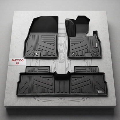 Jaecoo J5 Heavy Duty All-Weather TPE Car Floor Mats In Premium Quality