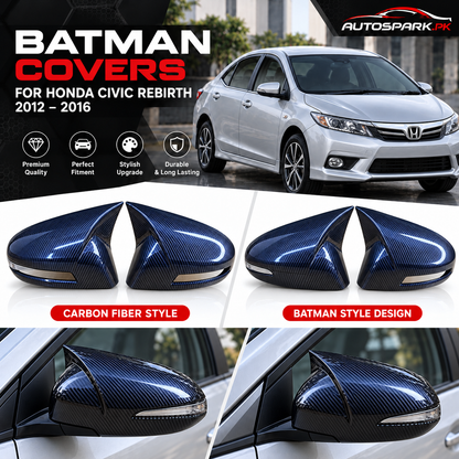 Batman Covers for Honda Civic Rebirth 2012–2016