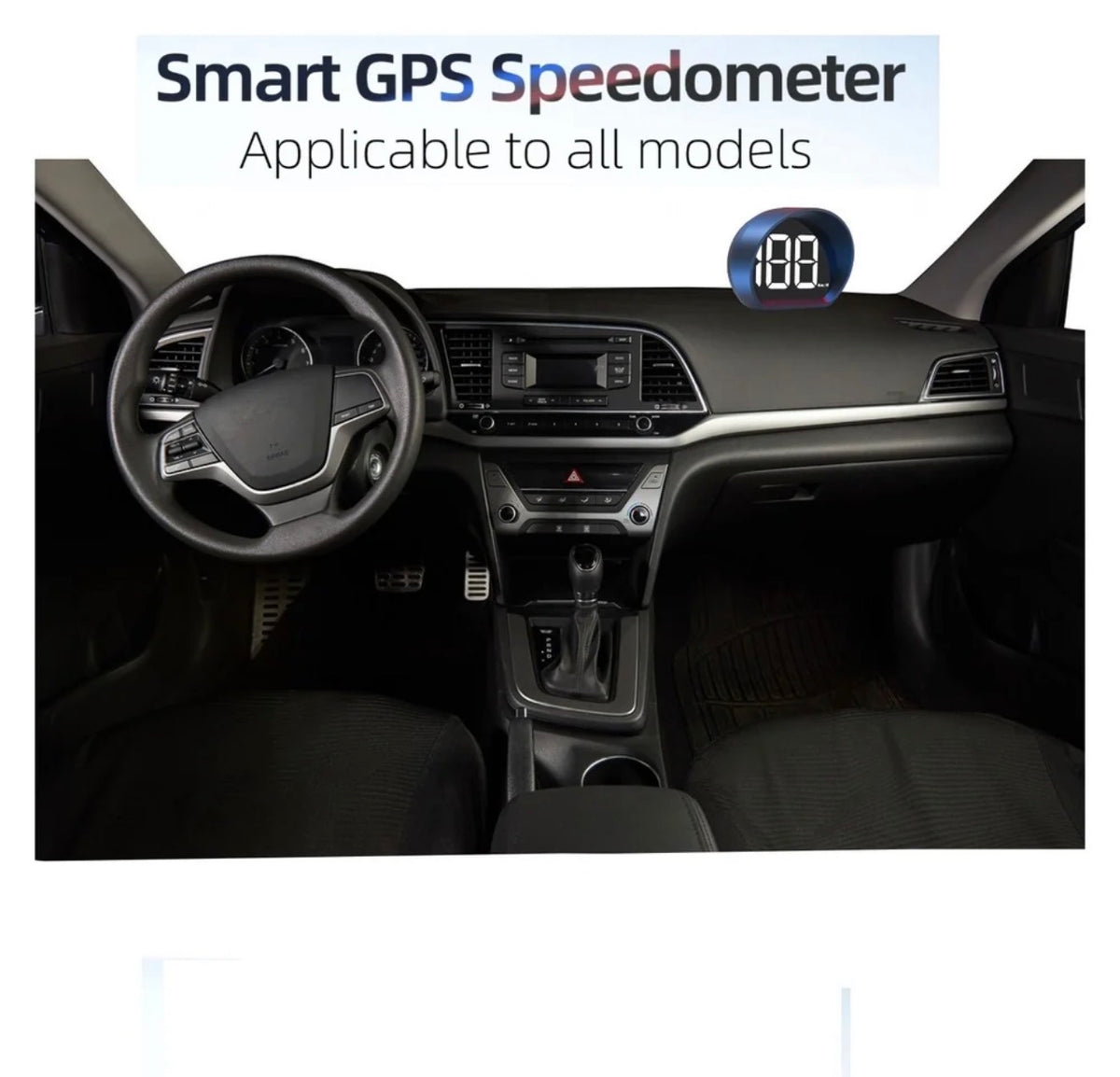 Universal X3 GPS HUD Gauge Car Digital Head Up Display Speedometer 1 Pc