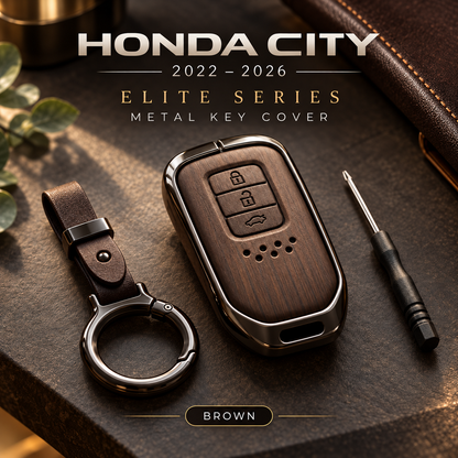 Honda City1.5 Elite Series Metal Key Covers model 2022-2026