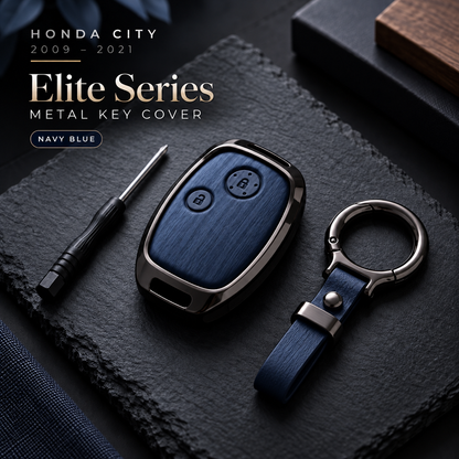 Honda City 2009–2021 ke Elite Series Metal Key Covers