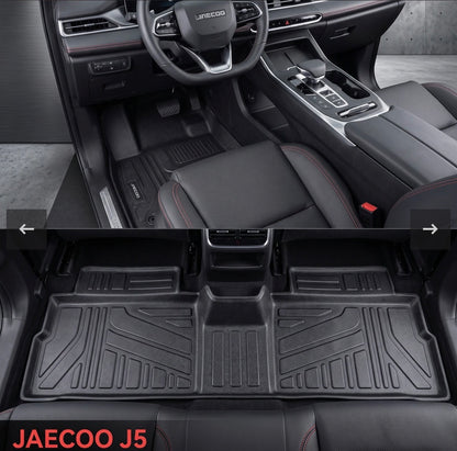 Jaecoo J5 Heavy Duty All-Weather TPE Car Floor Mats In Premium Quality