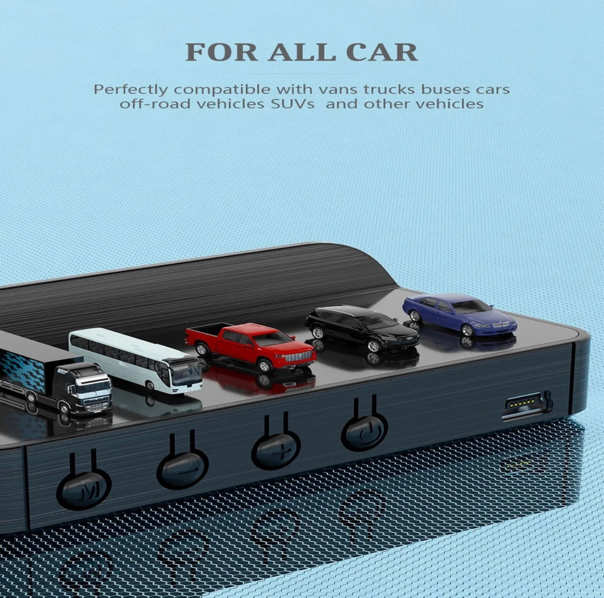 Universal M3 OBD2 HUD Digital Speedometer – Car Head Up Display