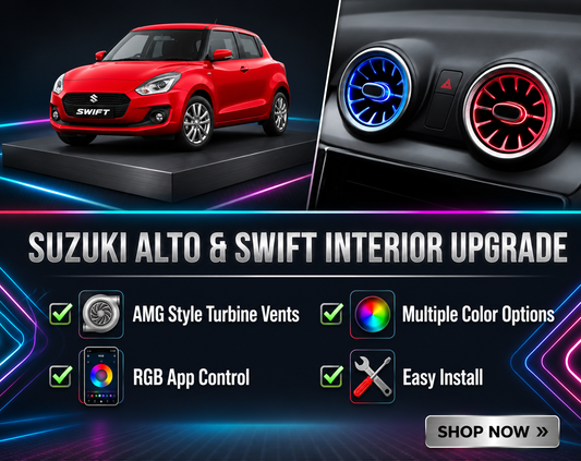 Suzuki Alto & Swift AMG Style Turbine AC Air Vents
