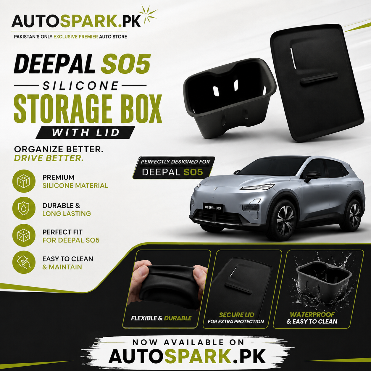 Depal S05 Silicone Car Cup Holder For