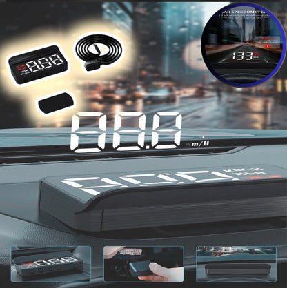 Universal M3 OBD2 HUD Digital Speedometer – Car Head Up Display