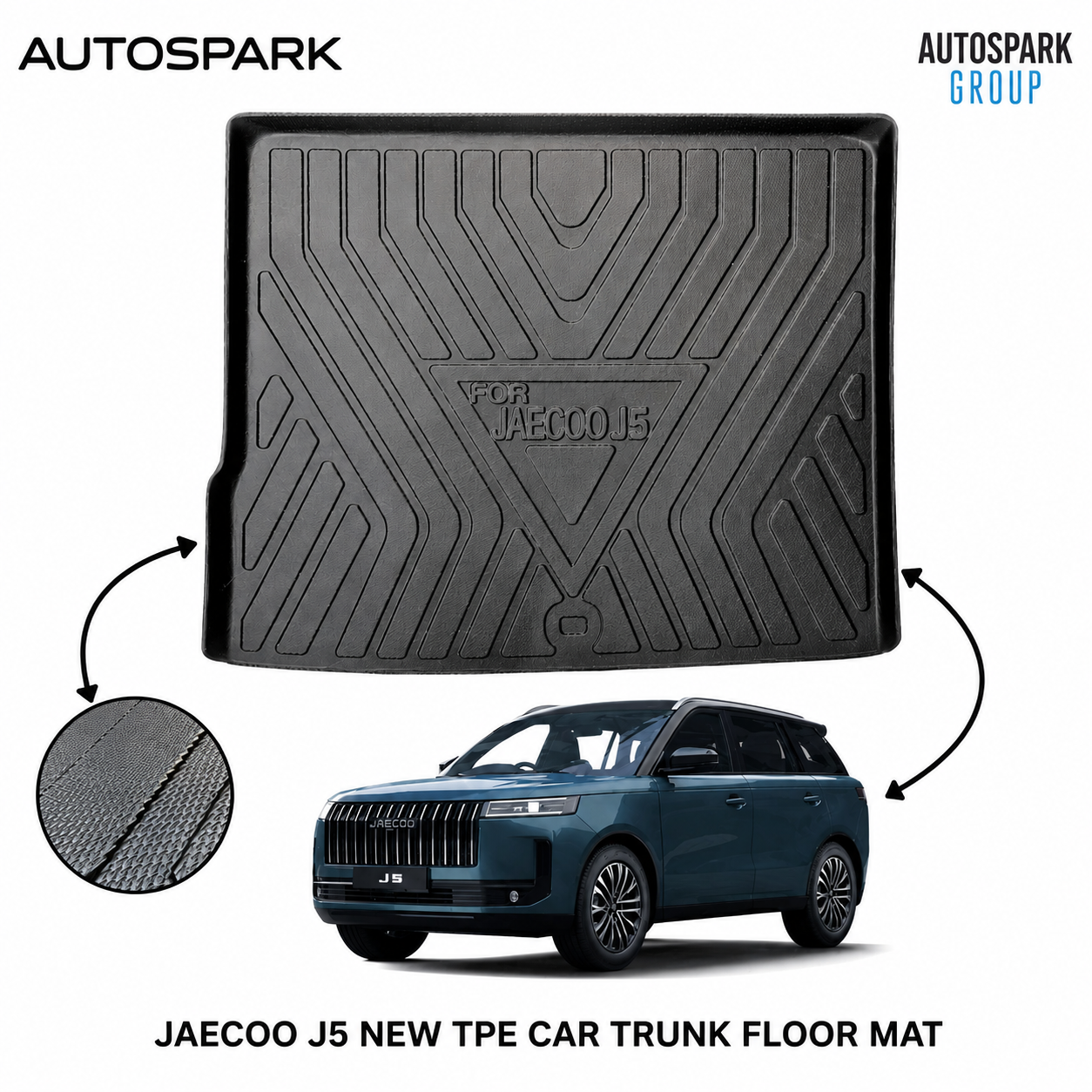 Jaecoo J5 TPE Trunk Mat