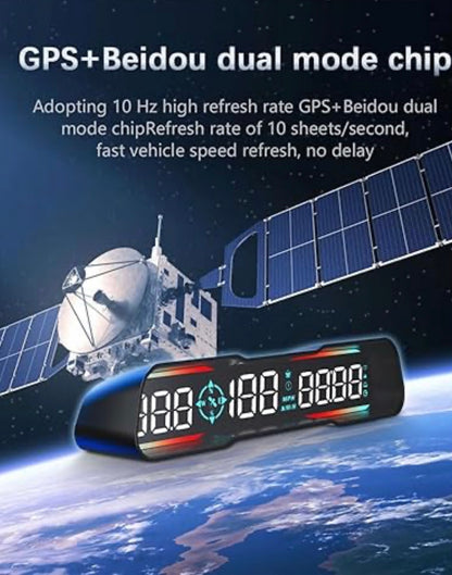 Universal G19 GPS HUD Gauge Car Digital Head Up Display Speedometer 1 Pc