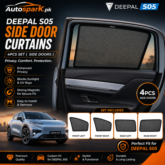 Deepal S05 Side Door Curtains – 4PCS Premium  Sunshade