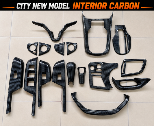 Honda city interior kit carbon fiber model-2022-2026