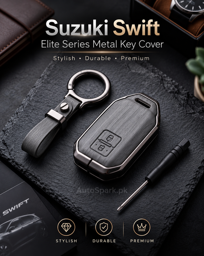 Suzuki Swift Elite Series Metal Key Cover model 2022-2026