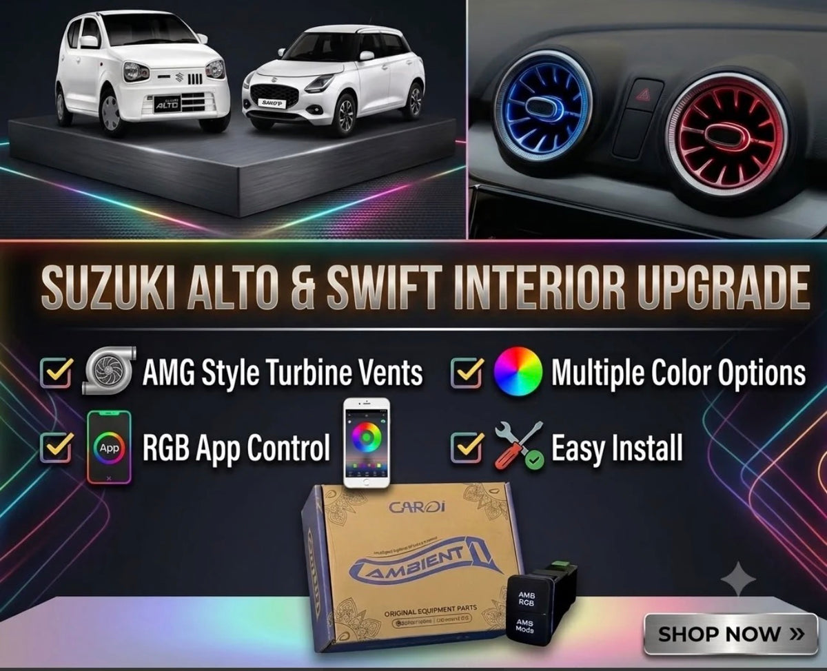 Suzuki Alto & Swift AMG Style Turbine AC Air Vents