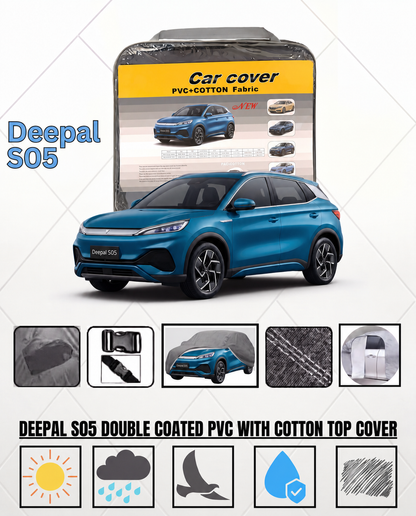Deepal S05 Car Top Cover Waterproof PVC + Cotton, Dustproof Scratchproof