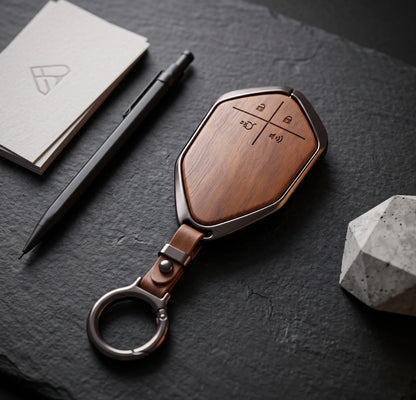 Deepal S05 Elite Series Zinc Alloy Key Case ( Brown)