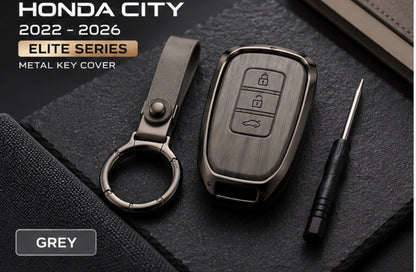 Honda City 2022–2026  Elite Series Metal Key Covers
