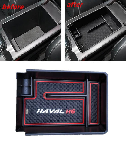 Haval h6 arm rest storage box