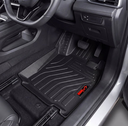 Changan Oshan X7 9D TPE Floor Mats – Black 3-Piece Set