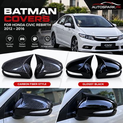 Batman Covers for Honda Civic Rebirth 2012–2016
