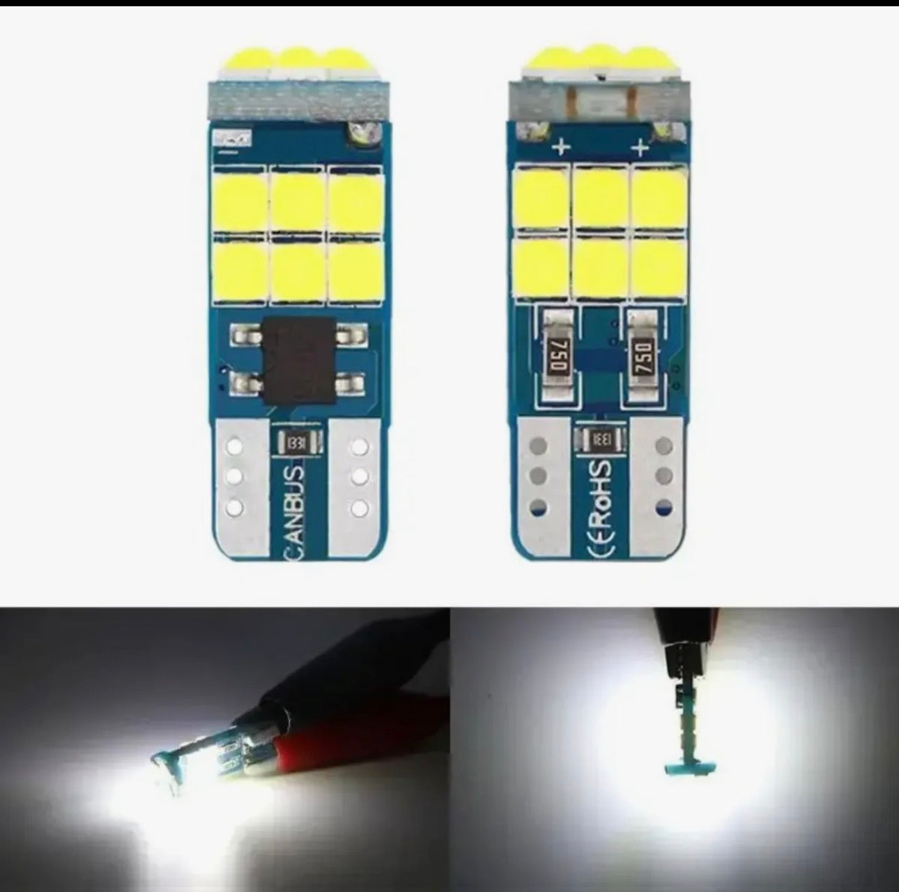T10 LED parking bulb 15 led - Super bright led parking bulb canbus