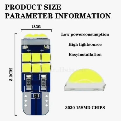 T10 LED parking bulb 15 led - Super bright led parking bulb canbus