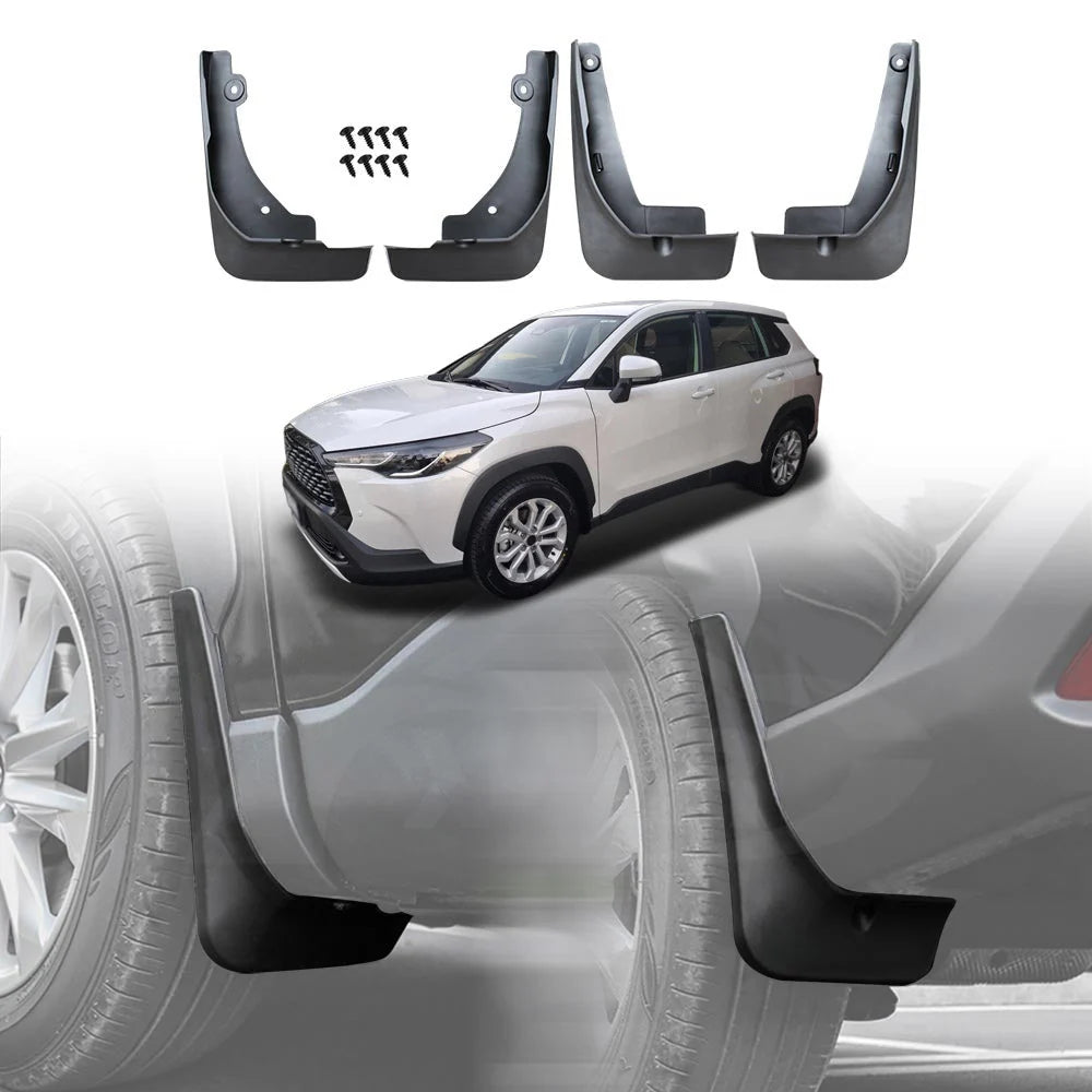 Toyota corolla cross Mudflaps Geniune 4pcs set