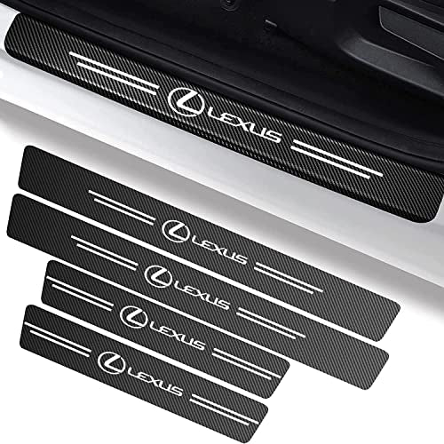 Textured Car Door Sill Protector 4pcs set