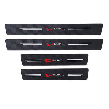 Textured Car Door Sill Protector 4pcs set