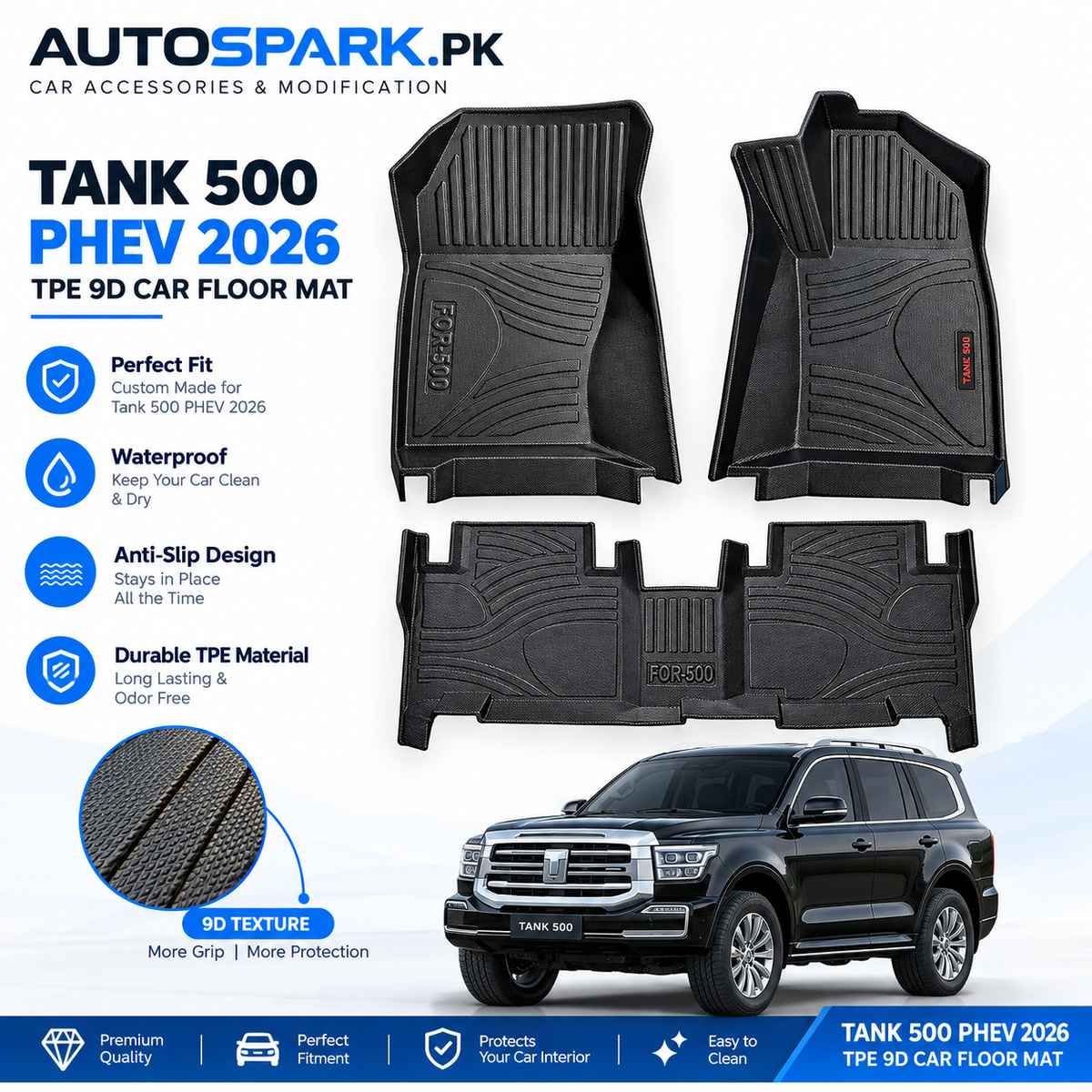 Tank 500 PHEV 2026 5-Seater TPE 9D Car
